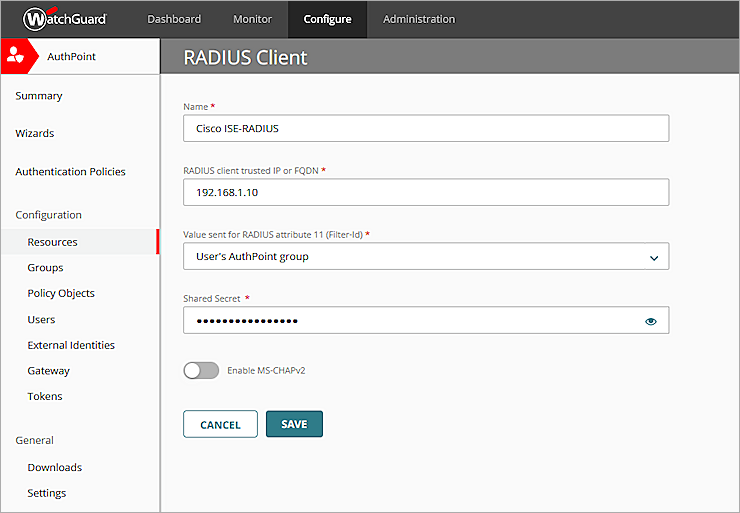 Screenshot of AuthPoint, picture1